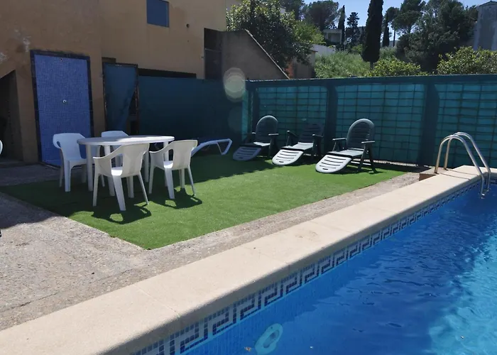 Villa Gran Casa Con Piscina Privada, Wifi Y Barbacoa A 15min De La Playa - Hisp-7-13